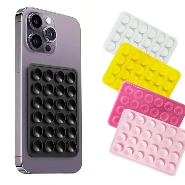 Single%20/%20Double%20side%20Phone%20Silicone%20Suction%20Cup%20Holder%20Multifunctional%20Suction%20Cup%20Wall%20Stand%20Square%20Anti-Slip%20Single-Sided%20Case%20Mount%20Back%20Sticker%20-%20Image%202