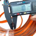 30Ft -10yard High Guage 1mm China Copper Two Core Wire Cable 0.3mm 6Wires Inside. 