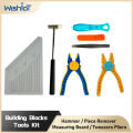 Building Blocks Tool Set Brick Separator Tools Multi-functional Hammer Pliers Tweezers Compatible with legoeds Technical Parts. 