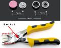 Press Studs Pliers 9.5MM Metal Sewing Prong Ring Buttons Clip Pliers Diy Clothes. 