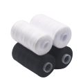 2Pcs 500M Sewing Thread Polyester Thread Set Strong And Durable Black White Sewing Threads For Hand Machines. 