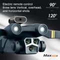 M3 Max EAC Dual Camera Drone with Brushless Motors: Stable Flight & Obstacle Avoidance for Beginners.