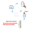 Zigbee Temperature Humidity Sensor Home Indoor Hygrometer Thermometer Ewelink App Remote Monitor Work With Alexa Zigbee2MQTT. 