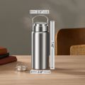 316 Stainless Steel Insulated Water Bottle Bike Water Bottle with Steel Lid & Flex Handle, BPA-Free, Leakproof, Portable Sp.