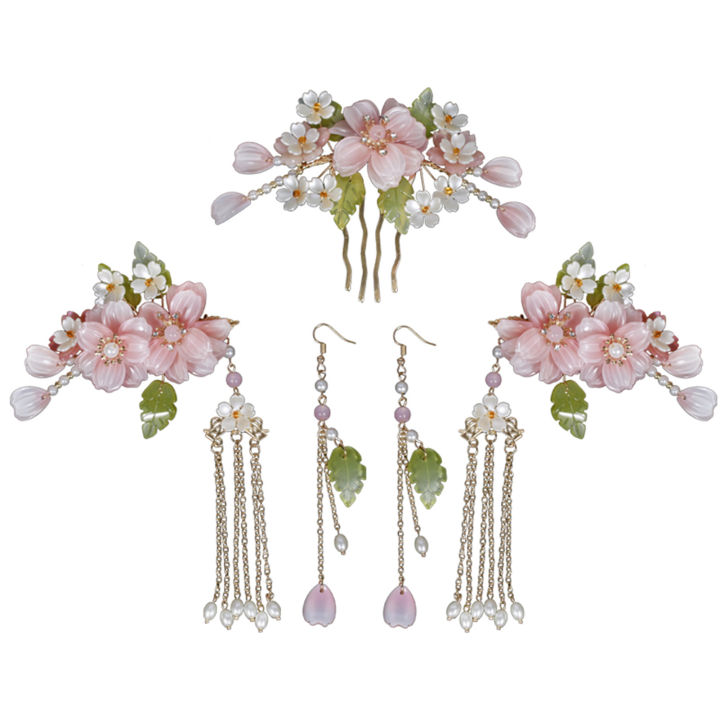 Hanfu%20Headwear%20Hair%20Jewelry%20Side%20Hair%20Comb%20Hair%20Clip%20Earring%20Headwear%20for%20Friends%20Girlfriend%20Wife%20Novel%20Gift%20-%20Image%205