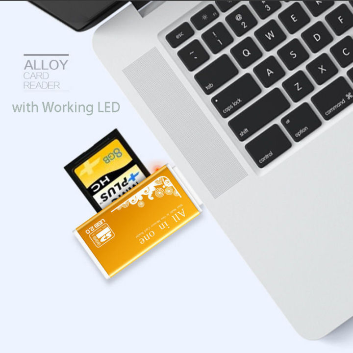 Alloy%20Card%20Reader%204%20Ports%20USB2.0%20Micro%20SD%20TF%20M2%20MS%20Pro%20Duo%20MMC%20SDHC%20DV%20Phone%20Camera%20Memory%20Card%20Adapter%20with%20LED%20Indicator%20-%20Image%205