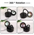 USB 5V Tuya Smart Sunset Lamp Night Light Sunset Projector Smart Life APP Remote Led Lights Room Decoration Photography   lightify. 