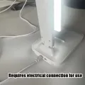 LED Touch Switch White Folding Desk Lamp Bedroom Bedside Study Reading Eye Care Night Lamp USB Plug-in Dimmable White Desk Lamp. 