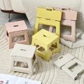 Plastic Folding Small Stool For Outdoor Use,Hand in Hand,Lifting Stool For Trains,Fishing Stool,Shrinking Stool,Bathing Stool. 