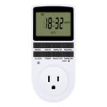 Electronic Timer Socket LCD Digital Timer Switch EU FR US UK AU Plug Timers 7Day 12/24 Hour Programmable Control Timing Outlet.