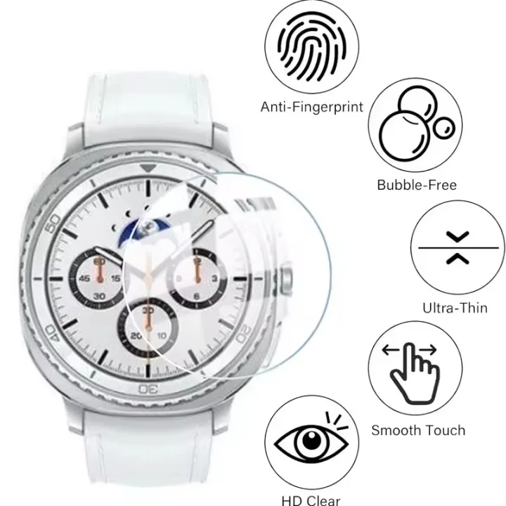 HD%20Glass%20Film%20For%20Samsung%20Galaxy%20Watch%208%2040mm%2044mm%20LTE/Galaxy%208%20Classic%2046mm%20Screen%20Protectors%20With%20Auto-alignment%20Installation%20-%20Image%204