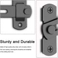 Sliding Barn Door Lock, Sliding Right-Angle Door Lock, Door Latch, Wine Cooler, Closet, Window Door Lock Stopper, Baby Safety Lock. 