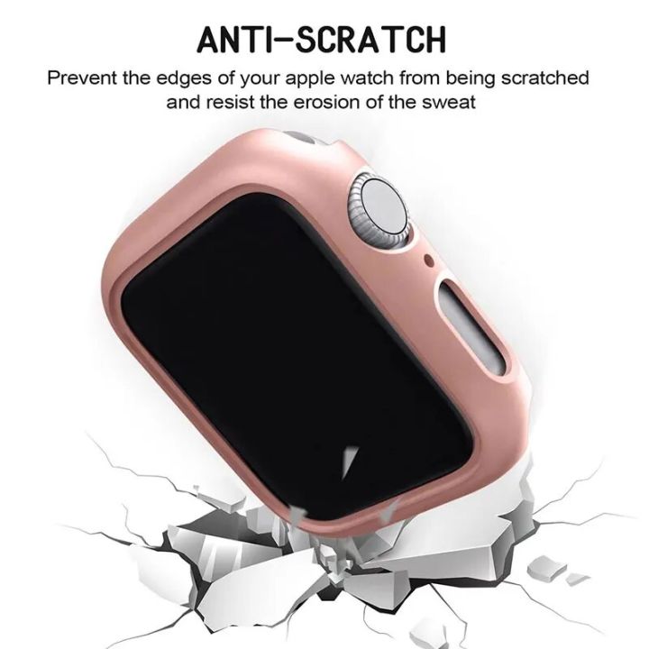 Applicable%20to%20Apple%20Generation%207%20Watch%20Case%20PC%20Bright%20Frame%20Original%20Watch%20Half%20Pack%20Protective%20Case%20Iwatch745%20Protective%20Case%20-%20Image%203
