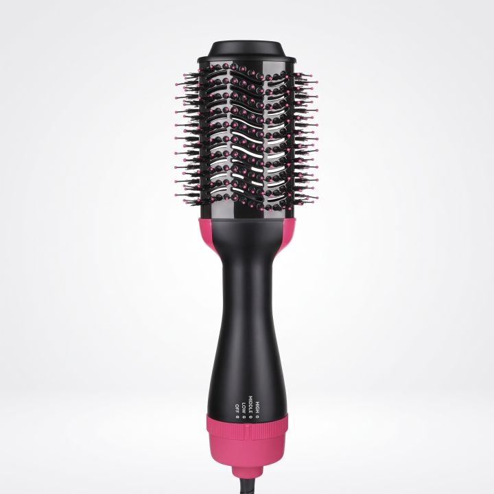 One Step 3 in 1 Hair Dryer & Styler | Hot Air Brush | Hair Volumizer, Straightener & Curler Comb for Women | 1000W Ionic Ceramic Blow Dryer Brush