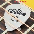 1 Pcs 0.3mm Guitar Plectrums Stainless Steel Metal Guitar Picks. 