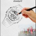 Sport Digital Watch for Kids Waterproof Luminous Children's Electronic LED Watch Fashion Multi-function Week Display Kids Watch. 