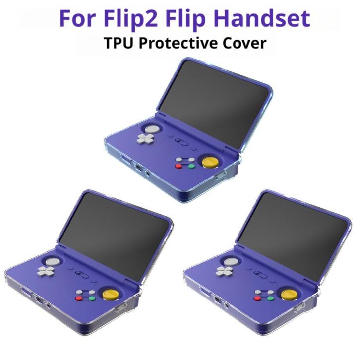 For%20RETROID%20POCKET%20Retroid%20Pocket%20Flip%202%20Flip%20Handheld%20TPU%20Protective%20Case%20Waterproof%20360%C2%B0%20All-round%20Protection%20Protective%20Case%20-%20Image%202