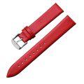 Calf Leather Watch Strap 12mm 14mm 16mm 18mm 20mm 22mm Genuine Leather Watch Band with Silver Pin Buckle. 