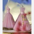 customized  packing barbie doll dress scented candle. 👗 s. 