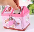 Premium Metal House Shaped Coin Box for Kids/Money

Boxes Metal House Shape Bank Coin Safe Storage Box. 