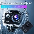 Underwater Waterproof Sports Dv Multifunctional Outdoor Riding Locomotive Sports Camera Sports Camera Diving Camera. 