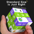 3x3x3 Magic Cube，3x3 Time and Calendar UV Color Printed Relax Puzzle, Professional Smooth Speed Cube Puzzle Cube, Birthday . 