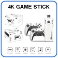 Retro Gaming Console X2L,Game Stick with 4K HD Display and 2 Wireless Controllers,Built-in 40+ Emulators&30000+Games. 