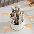 Makeup Brush Holder 360° Rotating Desktop Makeup Organizer Lipstick Eyebrow Pencil Containe. 