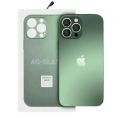Ag Frosted matte glass back cover with lens protector for iphone 12 pro. 