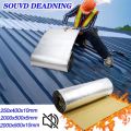 Fireproof Heat Insulation Noise Reduction Car Hood Mat Heavy Duty Aluminum Foil Shield Reflective Surface Durable Easy Install. 