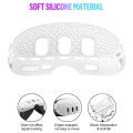Silicone Cover Set for Oculus/Meta Quest 3, VR Accessories Protective Cover Controller Grips Cover, Headset Cover and Face Cover.