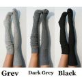 5/2/1Pair Warm and Stylish Over the Knee Knit Socks for Women - Preppy Thermal Winter High Stocks with Thickened Material. 