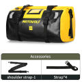 Waterproof Motorcycle Tail Bag Travel Outdoor Dry Luggage Roll Pack Bag 40/66 Motorbike Luggage Backpack Motorcycle Seat Bag.