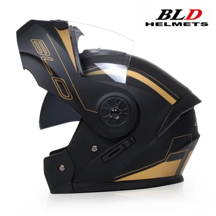 Yoai Motorcycle Helmet Flip Up Motocross Helmets Men Full Face Moto Helmets Motorcycle Capacete