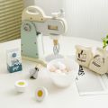 Wooden Kitchen Pretend Play Toy Simulation Wooden Food Mixer Kitchen Accessory Pretend Food Early Learning Educational. 