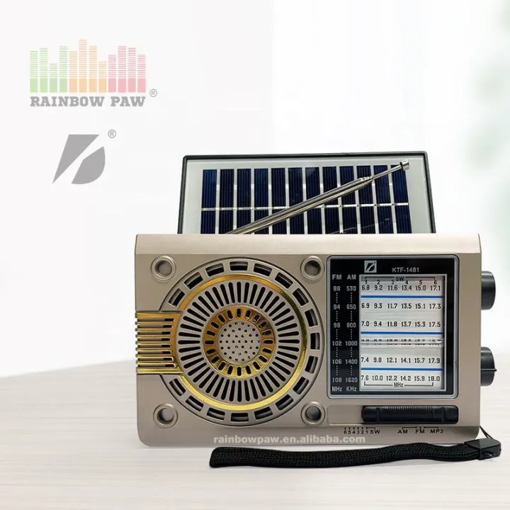 KTF-1481%20/%20KTF-1481%208%20Solar%20Charging%20Wireless%20Portable%20Bt%20Speaker%20AM%20FM%20SW%208%20Bands%20Radio%20Speaker%203%20Inch%20Mp3%20Player%20Tf%20Usb%20Aux%20with%20Flashlight%20-%20Image%202