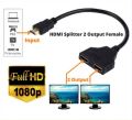 Y-HDMI splitter cable 1 out 2 Full HD 1080p display both video and audio plus 1 Micro HDMI to HDMI.. 