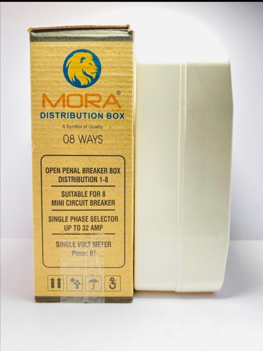 PVC%20BOX%20/%20Distribution%20Box%208-Ways%20Suaitable%20For%20Mini%20Circuit%20Breaker%20Single%20Phase%20Selector%20up%20to%2032A%20Single%20Volt%20Meter%20MORA%20Bulgaria%20Imported%20%20Product%20-%20Image%205
