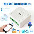 16A WiFi Smart Switch/Module, AC100-240V 2.4G, Voice/Remote/Timer for Alexa  Home, Smart Home for Lights & Appliances. 