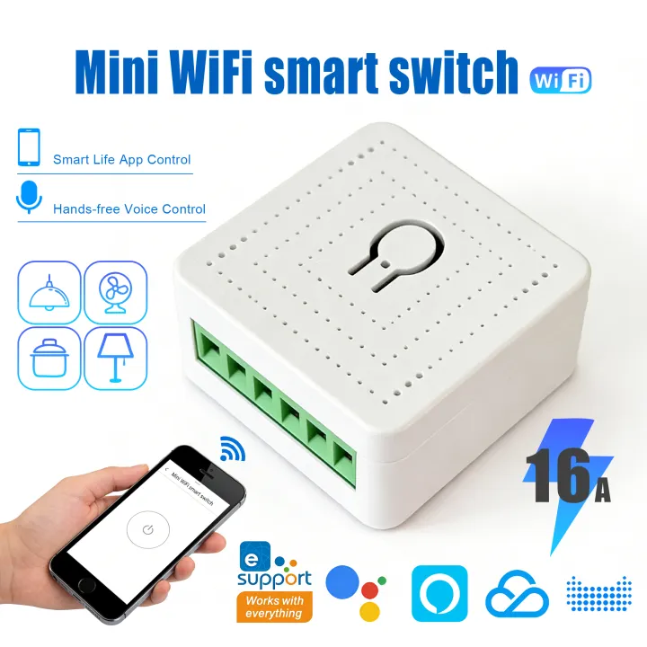 16A%20WiFi%20Smart%20Switch/Module,%20AC100-240V%202.4G,%20Voice/Remote/Timer%20for%20Alexa%20%20Home,%20Smart%20Home%20for%20Lights%20&%20Appliances%20-%20Image%205