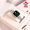 HOT DEAL NO 1 Full Diamond Touch Screen LED Watch Steel Chain with Diamonds Ladies Watches For Female Women Girl. 