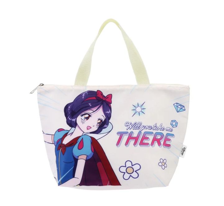 Disney Manga Princess Collection Lunch Bag(Pale Yellow,Snow White)