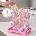 Baby bottle draining rack, convenient drying rack, storage rack, hanging draining device, baby water cup drying stand.