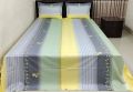 Stylish Multicolor King Size Bed sheet With Two Matching Pillow Covers h. 