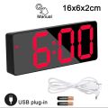 Digital Alarm Clock Led Wall-mounted Digital Wall Clock. 