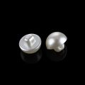 50PCS 10mm Round Sewing Pearl Buttons mushroom buttons for Clothing Dress Accessories Scrapbooking Garment Decorative DIY Crafts.