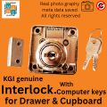 kgi Premium grade drawer lock with computerized keys engineered with best materials and latest technology by khasgroup. 