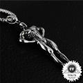 Stainless Steel Gym Bodybuilding Fitness Pendant Necklaces Classic Charm Sporty Long Chain Gym Necklaces For Men - Friday Fig. 