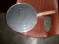 Tawa- iron -original handmade tawa loha - for roti & chapati -with solid wood handle -30 cm- weight 1.25 kg. 