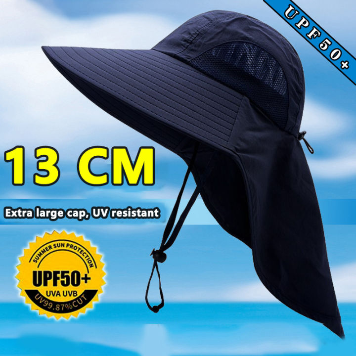 Outdoor%20Sports%20Jungle%20Hiking%20Hat%20Fishing%20Hat%20Wide%20Brim%20Bucket%20Hat%20With%20Neck%20Cover%20Quick%20Dry%20Men%20Fishermen%20Sun%20Protected%20Cap%20-%20Image%202